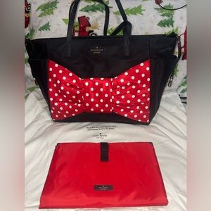 Kate spade Minnie Mouse diaper bag